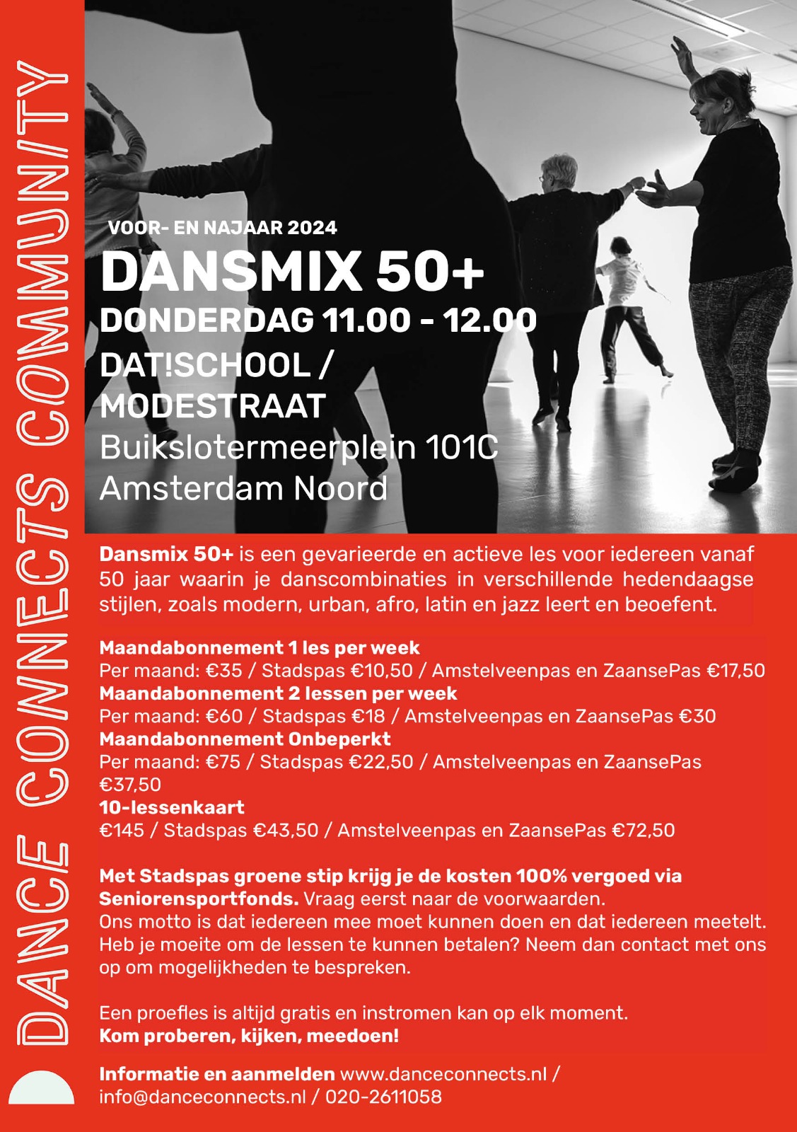 dance connects dansmix 50+