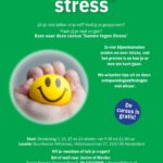 Flyer Samen tegen Stress