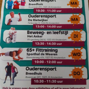 ouderen sport