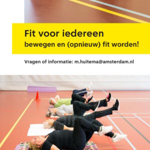 flyer fit voor iedereen