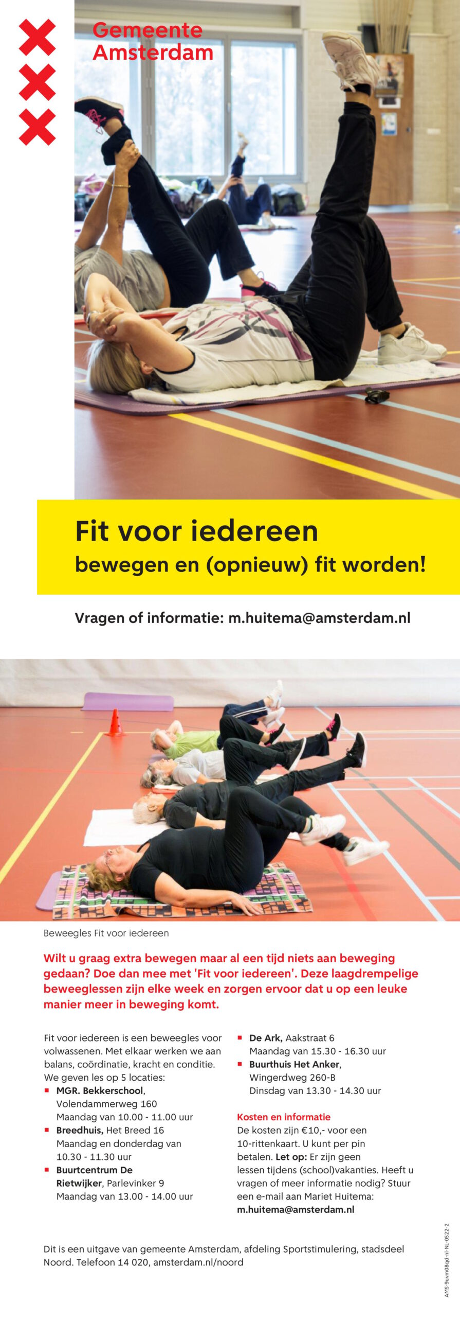 flyer fit voor iedereen