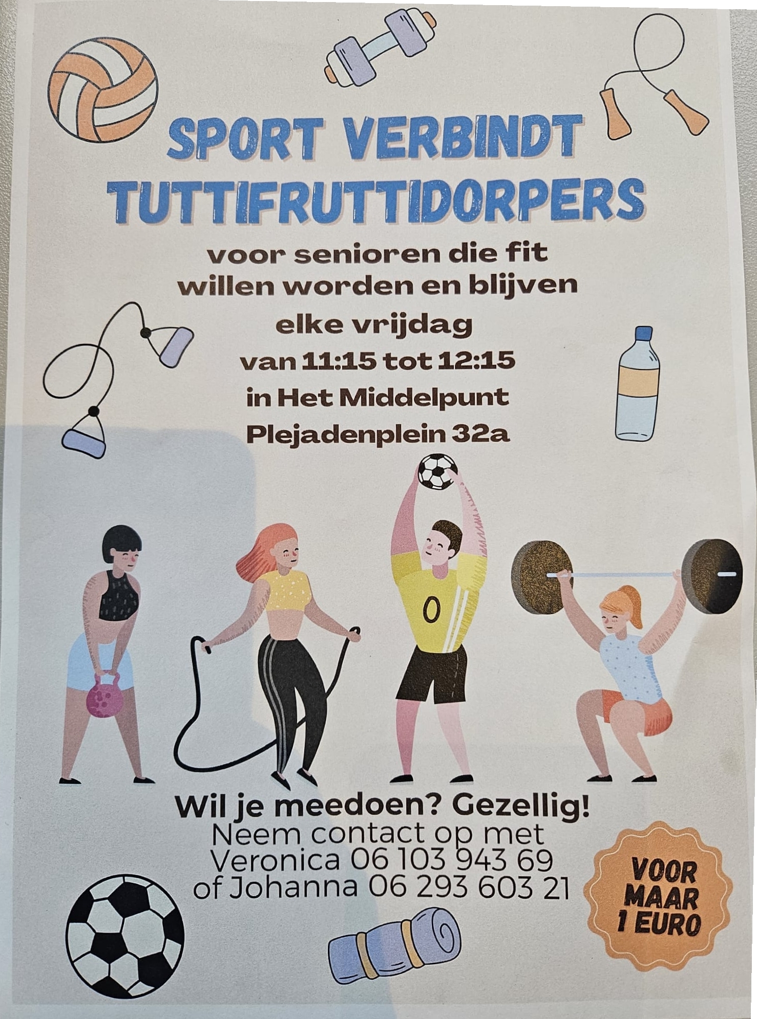 flyer sport voor tuttifruttidorper