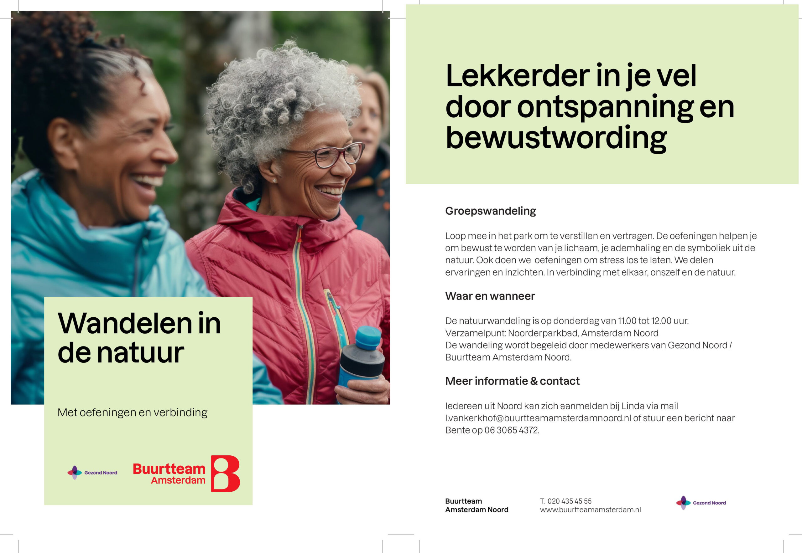 flyer natuurwandeling