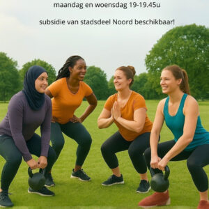 flyer yoga voor vrouwen