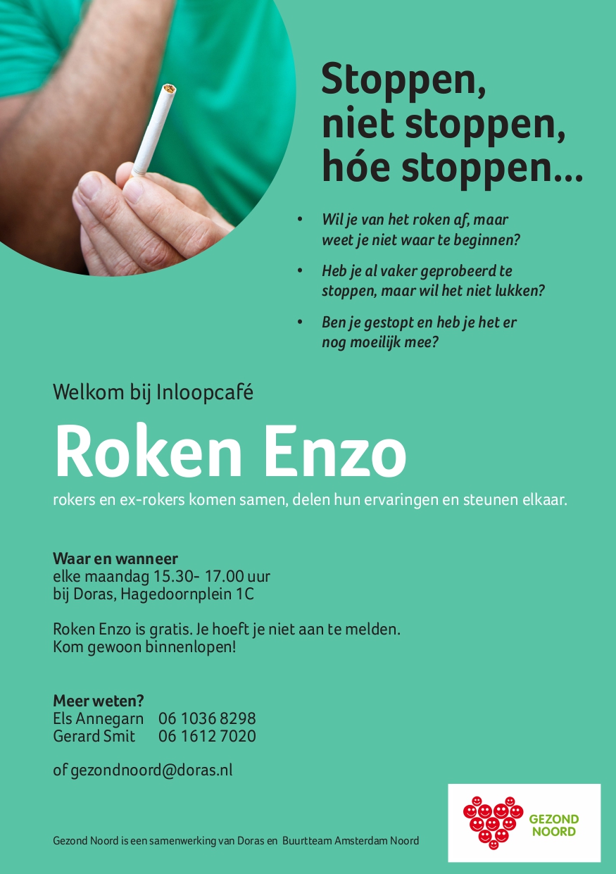 flyer roken enzo
