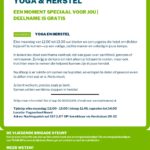 yoga en herstel