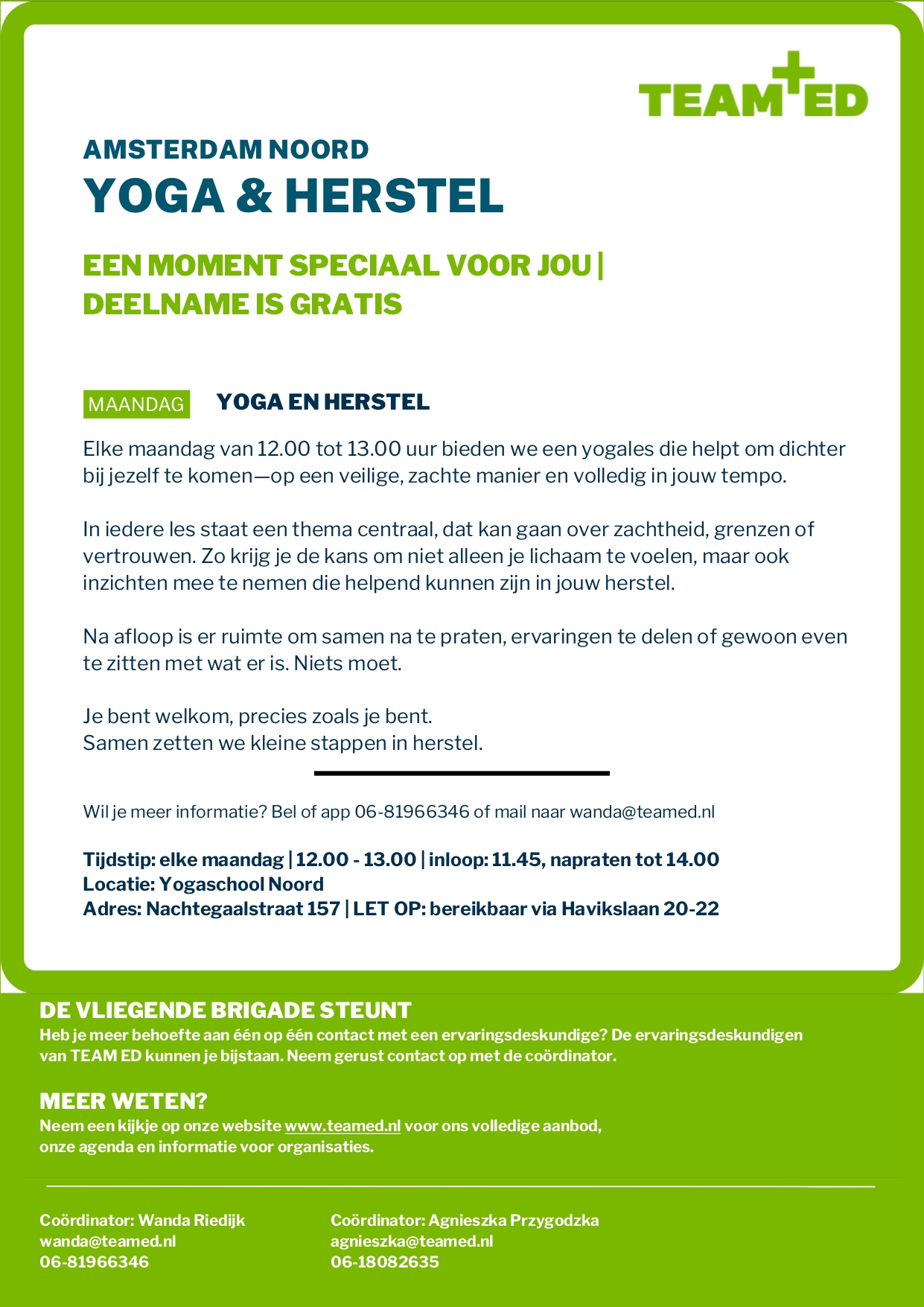 yoga en herstel