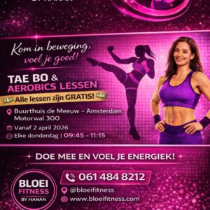 Bloei Fitness flyer Nl